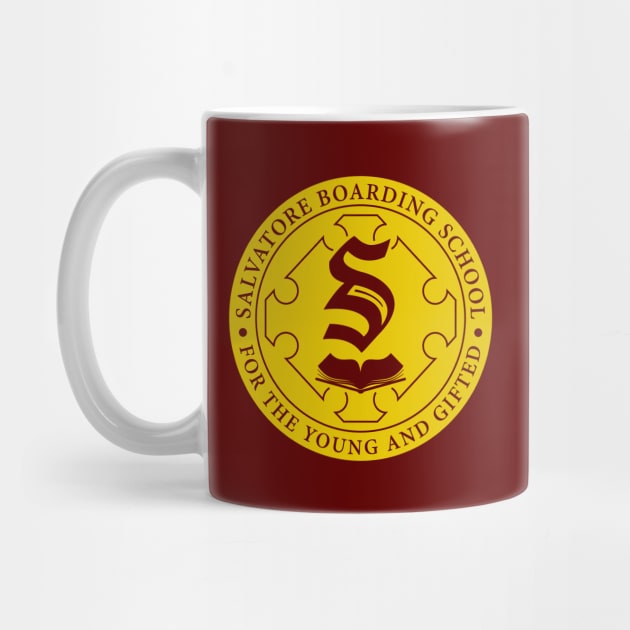 Salvatore Boarding School Crest by BadCatDesigns